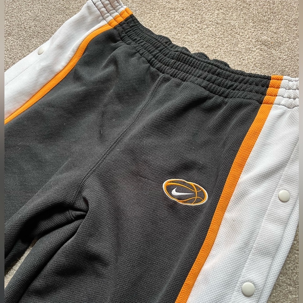 Rare Vintage 90s Nike Basketball Tearaway Baggy Track Pants Size Medium Wide Leg